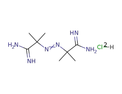 α,α'-azodiizobutyramidine-dihydrochloride